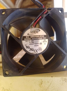 协禧ADDA AD08024UB327100 AD0824UB/MB/HB-Y51变频器8032风扇24V