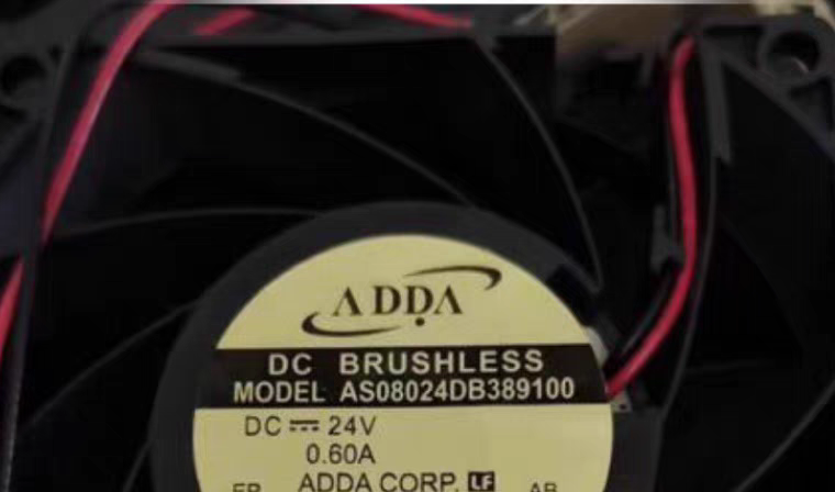 全新 ADDA协禧 AS08024DB389100 24V 0.60 8CM8038变频器散热风扇