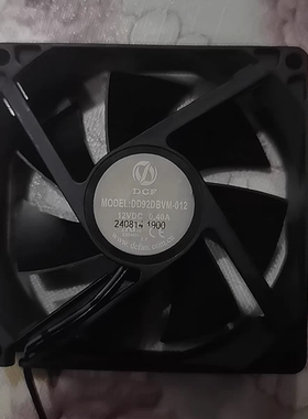 DCF:DD92DBVM-012 12V 0.40A 9CM 滚珠轴承 散热风扇
