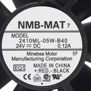 NMB 6025 变频器散热风扇60 25MM B49 0.12A B40 05W 2410ML 24V