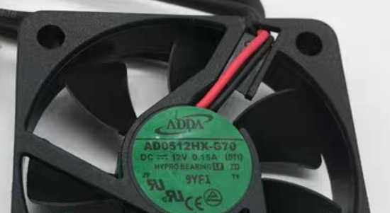 全新协喜ADDA 5010 AD0512HX-G70 12V 0.15A 超静音服务器风扇