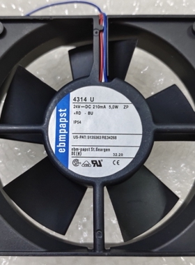 全新德国ebm papst TYP 4314 U/S/R/M/G/NH/HVR/19 4374