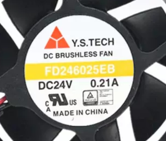 Y.S.TECH元山 FD246025EB 6CM 6025 24V 0.21A 工控机 变频器风扇