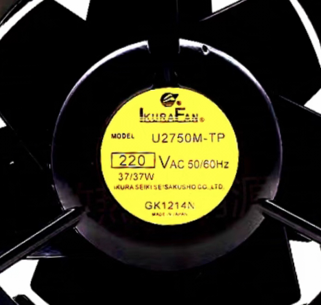 IKURA U2750M-TP 220V 37W 14050全金属耐高温轴流风机散热风扇