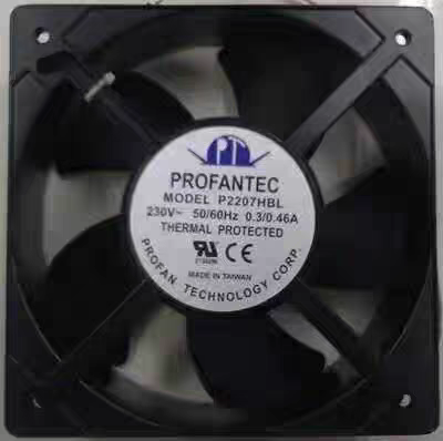 原装台湾 为弘 PROFANTEC P2207HBL AC220V 20572 20CM 0.3A 风扇