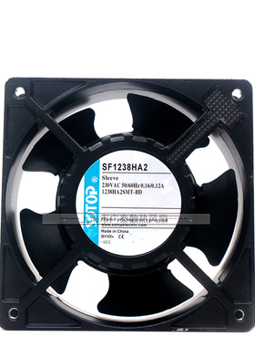 全新原装SOTOP 12CM/厘米 SF1238HA2S 230V 机柜设备交流散热风扇