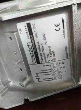 全新COSTECH C22S23/12HKBD00 230V/115V全金属散热风扇22580