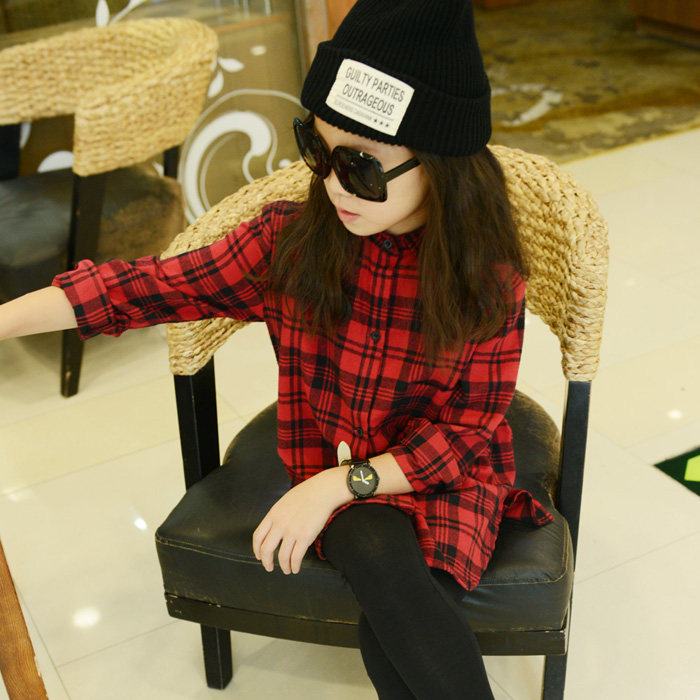 Chemise fille à manche longue - Ref 2084982 Image 4