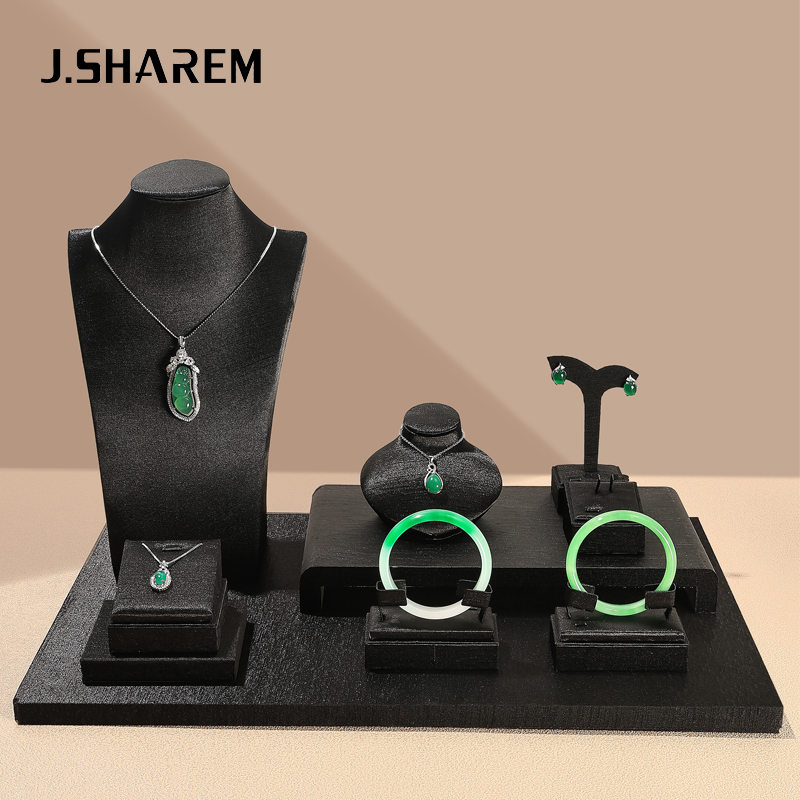 J.SHAREM翡翠项链挂件展示道具