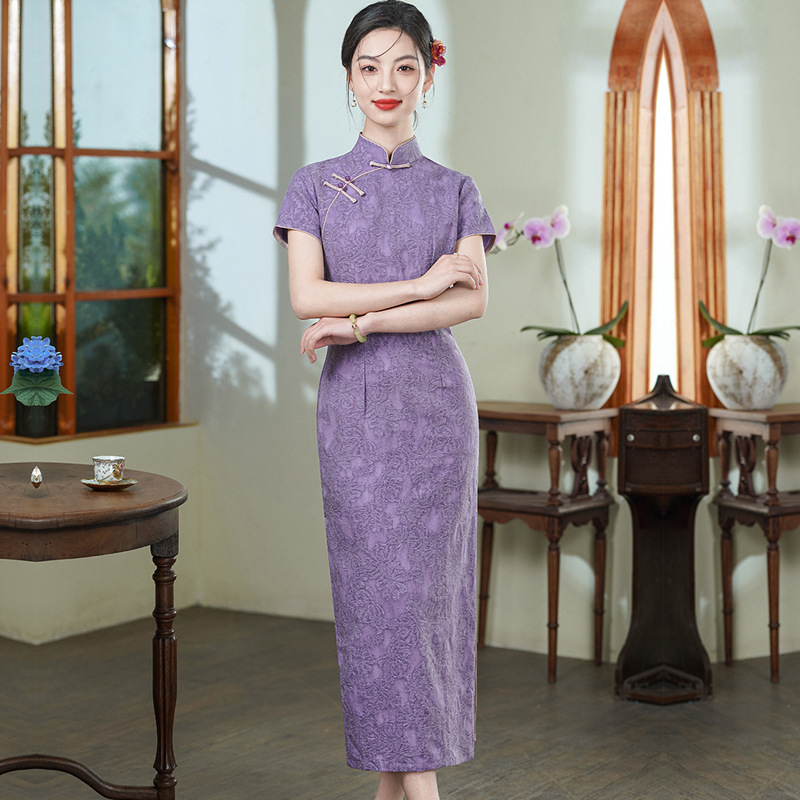 蔓楼兰官方逸红颜独特漂亮华族经典国际大牌旗袍先生崔万志旗舰店