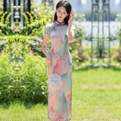 娘子写凤禧苏之绣梦至超古棠精裁崔万志官方旗舰店女装百武西旗袍