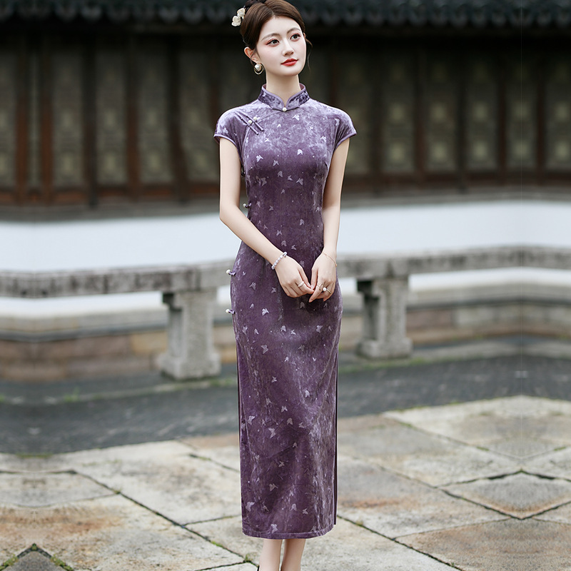 蔓楼兰官方逸红颜川黛半枫荷梦至超国际大牌旗袍先生崔万志旗舰店