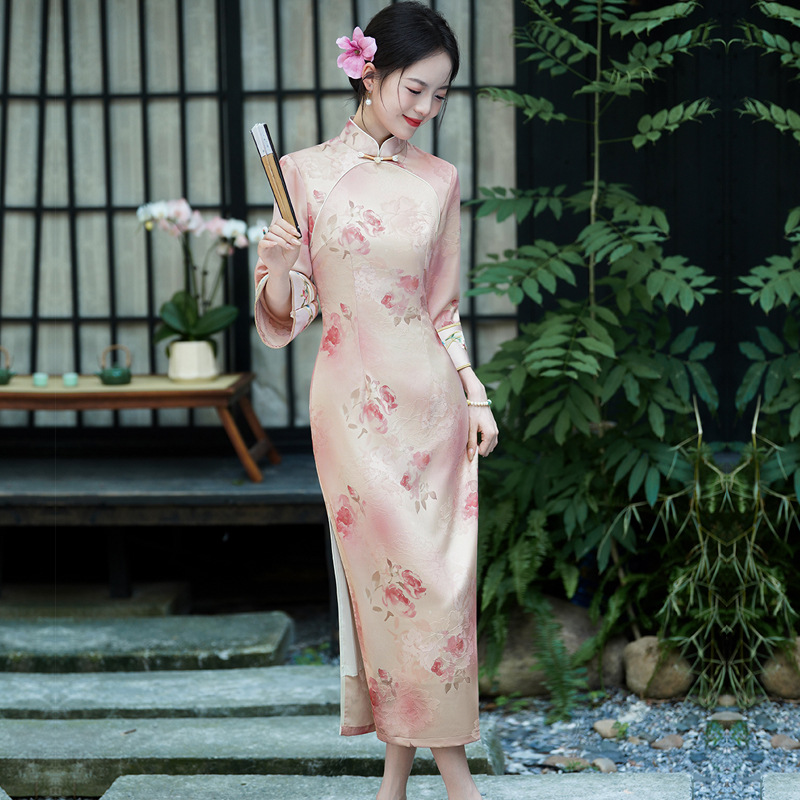 逸红颜官方懿菲独特漂亮槿爷四小姐名兰世家旗袍先生崔万志旗舰店