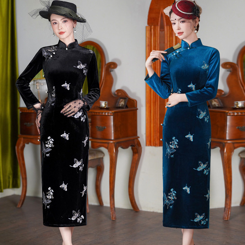 娘子写凤禧苏之绣梦至超名兰世家崔万志官方旗舰店女装百武西旗袍