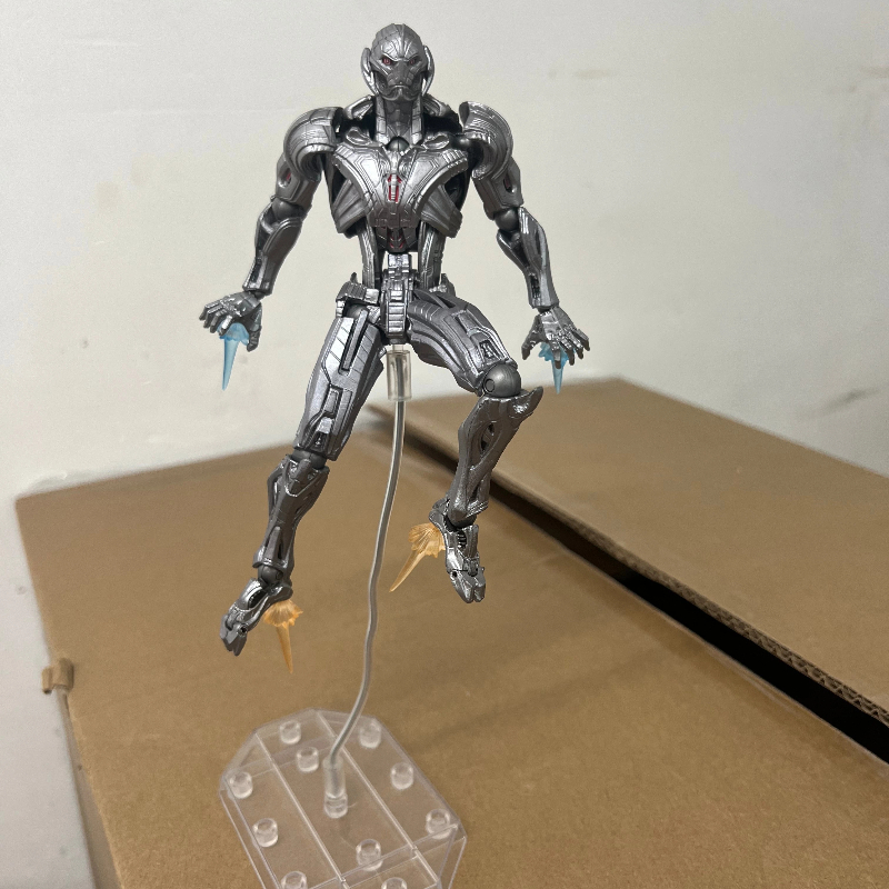 优质版ac厂山口式海洋堂反派ko奥创可动手办钢铁蜘蛛侠男玩具礼物