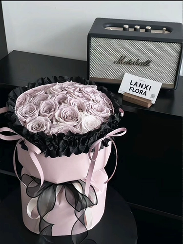 Манса розовый балет маленький ароматный ветер Букет упаковочный материал