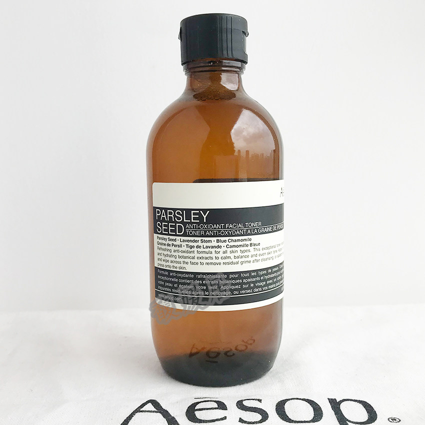 伊索Aesop香芹籽抗氧化保湿活肤水调理液200ml化妆水