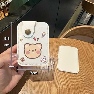 文字标签风平安喜乐女士新款 情侣通用银行卡套证件包卡套男小巧潮