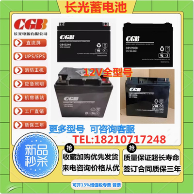CGB长光蓄电池UPS电源消防主机