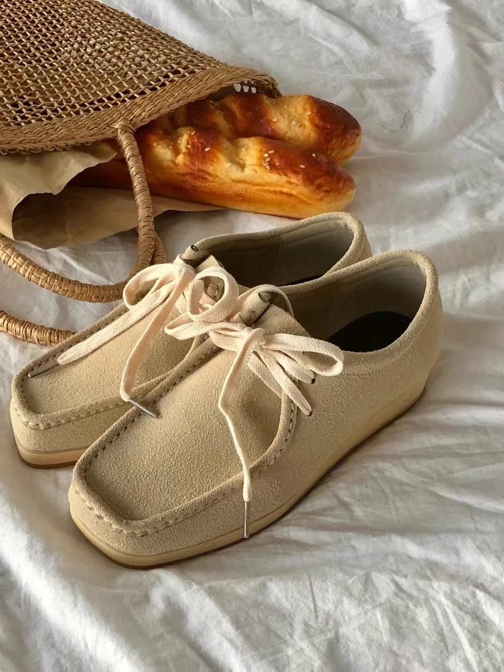 衣玲韩国东大门ins博主经典深口牛津鞋通勤牛皮方头休闲单鞋女,女鞋,牛津鞋/布洛克鞋/德比鞋,淘宝优惠券,粉丝福利购,淘宝优惠卷