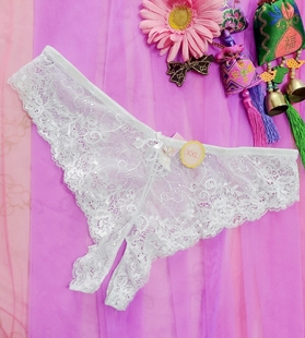 性感诱惑蕾丝网纱腰2尺6到3尺5小夜衣 开裆裤 出口法国单苏 家大码