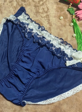 出口余单蕾丝大码高腰大红色女内裤F13-5网纱小花低腰性感胖MM