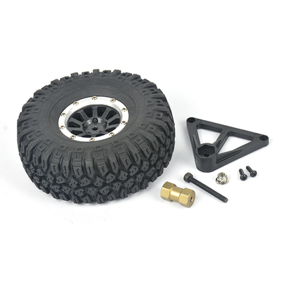 1/10易控 YK4102PRO 遥控攀爬车原厂配件 备胎+备胎支架 13189