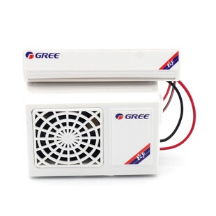 仿真迷你空调内外机模型微缩娃屋装饰模型摆设场景道具非儿童玩具