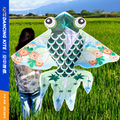 潍坊风筝大人专用网红国潮金鱼风筝儿童微风易飞新式 风筝大型高档