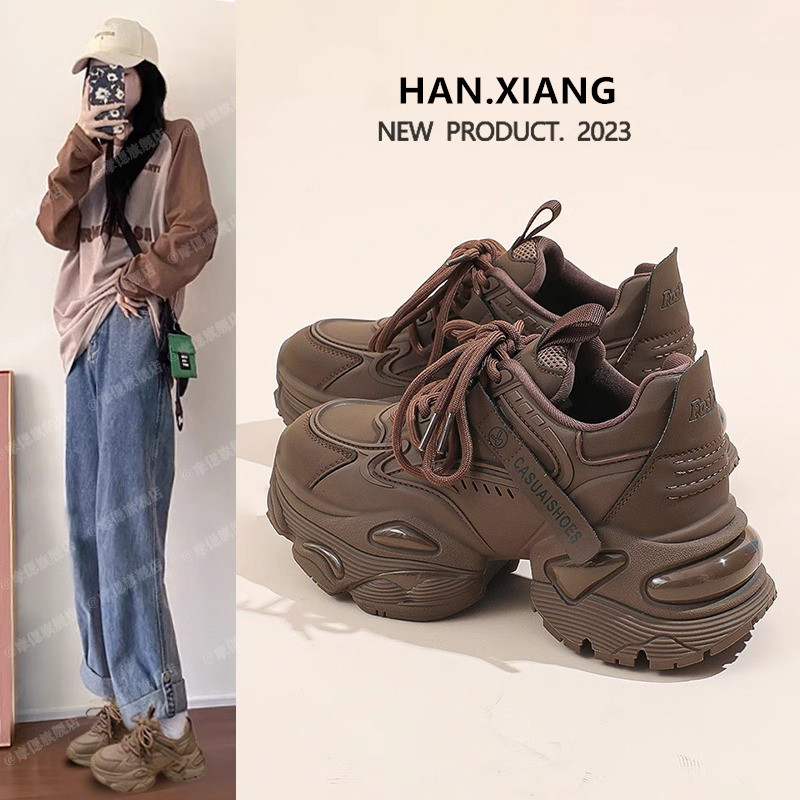 加绒小个子内增高休闲运动鞋子