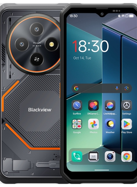 Blackview FORT2双卡4G三防手机防摔防水耐用大电量安卓15国际版