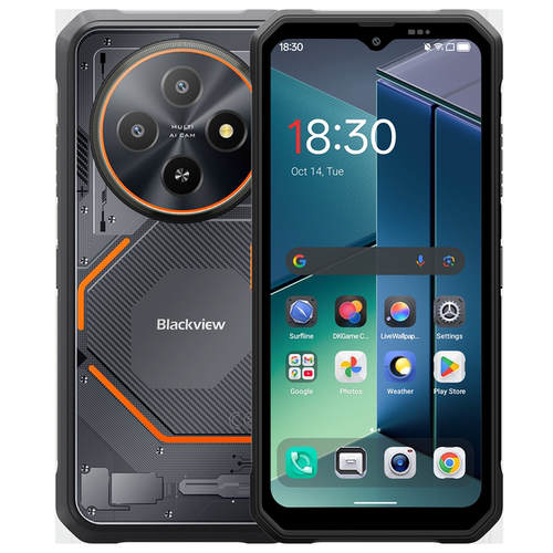 Blackview FORT2双卡4G三防手机防摔防水耐用大电量安卓15国际版
