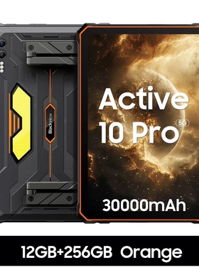 国际版5G全网通black Active10Pro坚固防水夜视露营三防平板view