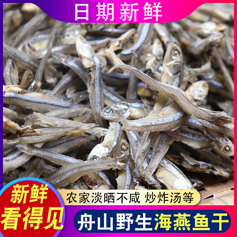 舟山特产海燕鱼干500g海蜒鱼干