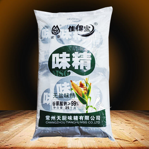 常州天厨佳得宝无盐味精2.5kgX10袋 中餐火锅重庆小面餐饮调味料