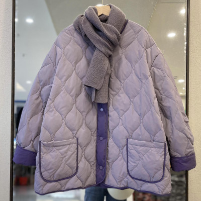 韩版时尚90白鸭绒羽绒服外套女