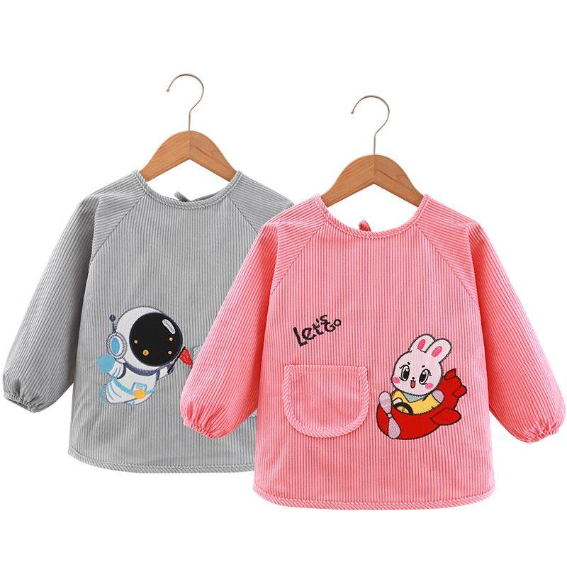 儿童罩衣秋冬防水反穿衣宝宝吃饭围兜幼儿防脏画画衣小孩长袖围裙,童装/婴儿装/亲子装,反穿衣/罩衣,淘宝优惠券,粉丝福利购,淘宝优惠卷