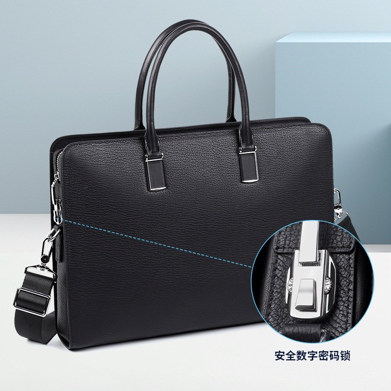 yuqixuan高端时尚真皮男士手提包商务轻便密码锁男包感潮流男款,箱包皮具/热销女包/男包,男士包袋,淘宝优惠券,粉丝福利购,淘宝优惠卷