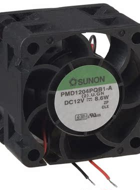 建准SUNON 4028 双滚珠12V 8.6W服务器1U2U暴力风扇PMD1204PQB1-A