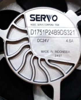 D1751P24B9DS321 DC24V 4.6A 原装日本SERVO风扇超大风量变频风机