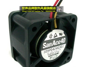 109P0424G301 24V 0.19A 原装日本 40*40*28 变频器风扇