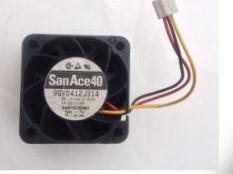 原装日本三洋 9GV0412J314 DC12V 0.60A 40*40*28MM暴力风扇