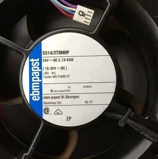140X51MM 风扇 全新 2TDHHP 65W 5314 24VDC