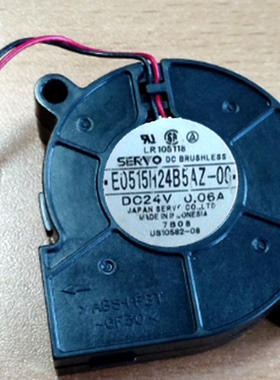 伺服SERVO 5015 24V0.06a离心风扇E0515H24B7AZ-00