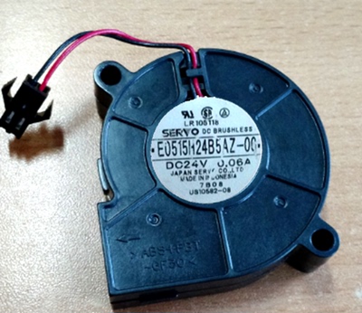 伺服SERVO 5015 24V0.06a离心风扇E0515H24B7AZ-00