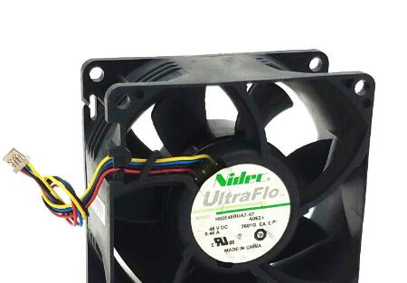 原装nidec  H80E48BUA7-07 风扇 48V 0.46A 8厘米四线风扇
