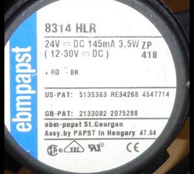 ebmpapst变频器接口风扇