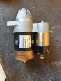 常柴173/178柴油机原装配件启动马达发电机起动机12伏电启动总成