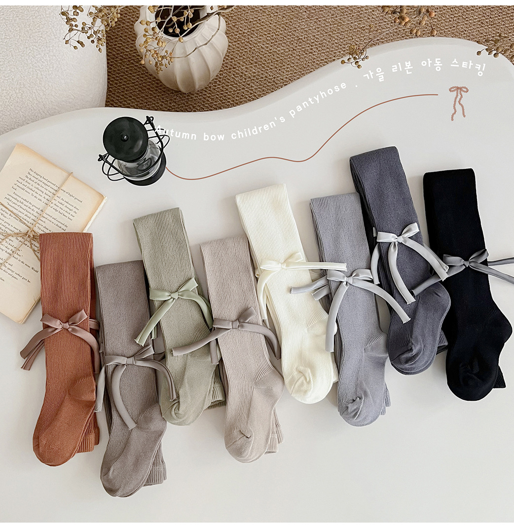 2025秋冬新款韩系ins风儿童连裤袜女宝宝打底裤a类精梳棉