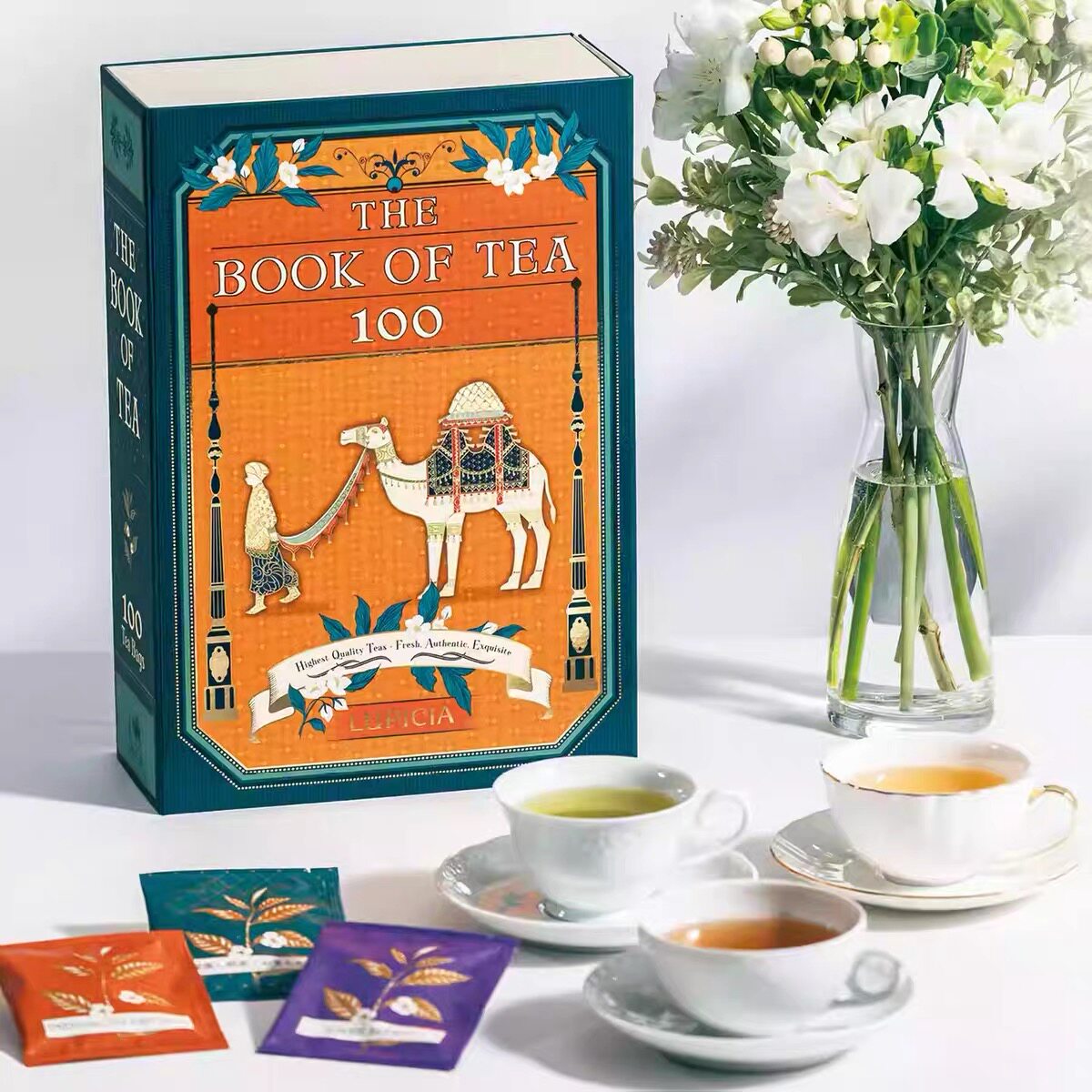 在途日本Lupicia绿碧茶园 夏季茶书The book of tea100种茶包礼盒
